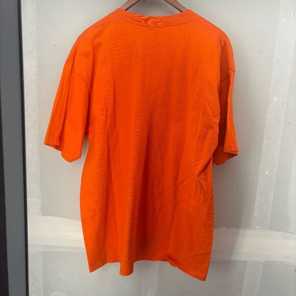 John Lynch #47 Captain Crush Denver Broncos Tee Orange T-Shirt Size Large - Picture 3 of 4